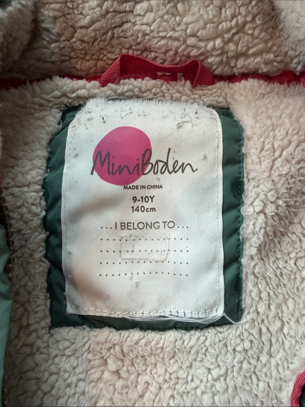 Mini Boden Polkadot Puffer Vest - Picture 2 of 5